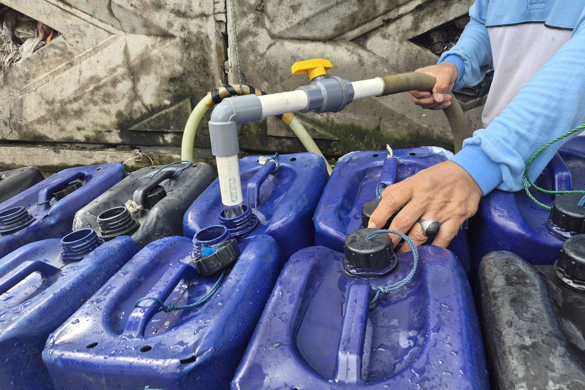 Potret Pahit Sulitnya Akses dan Mahalnya Air Bersih di Utara Jakarta (TEST)