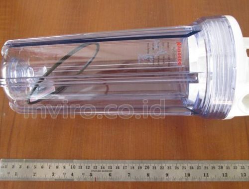 Housing Filter Ukuran 10” Warna Bening (Merk Nano)