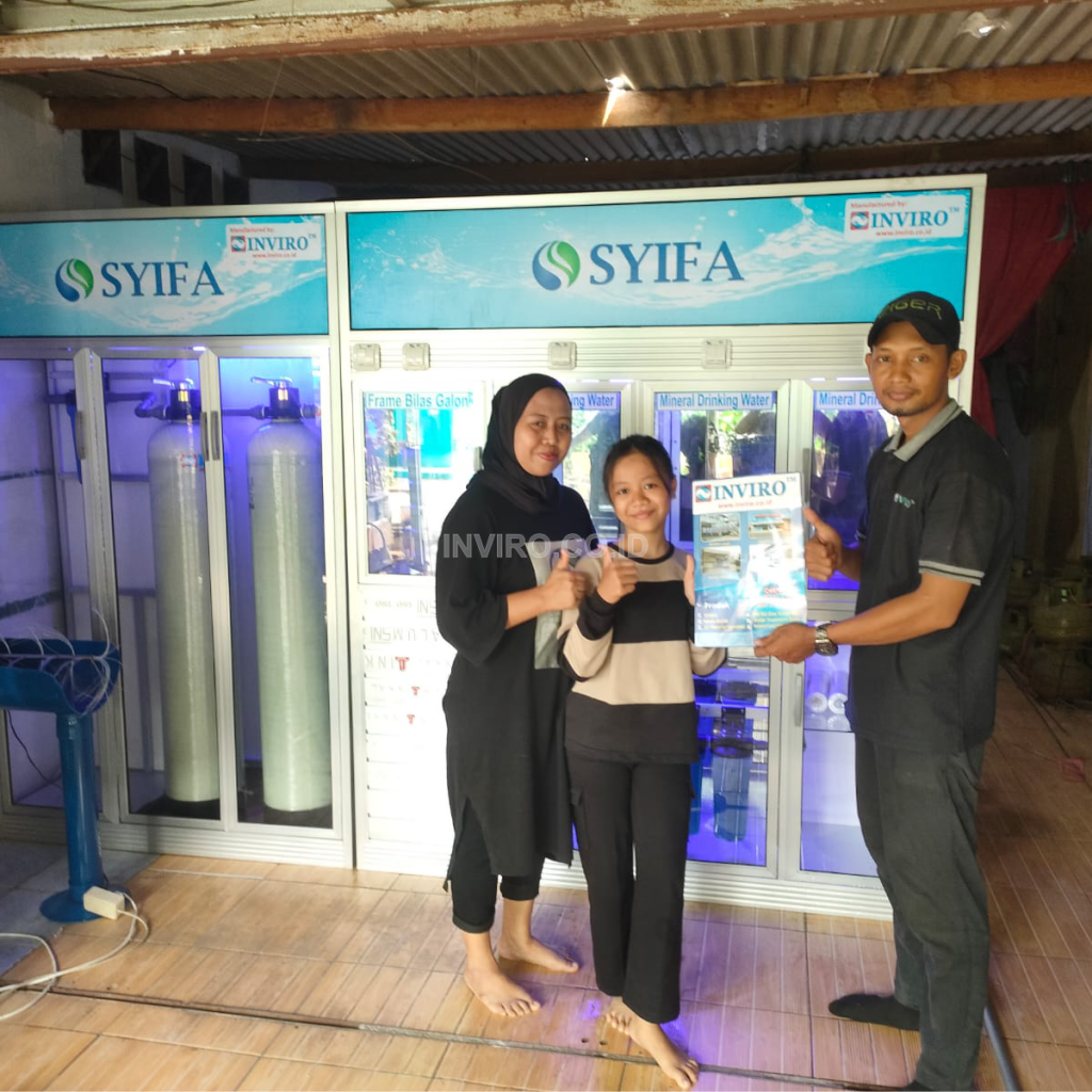 Pemasangan Depot Air Minum Isi Ulang Taktakan Serang