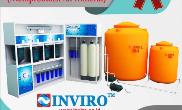 Alat Mesin Depot Air Minum Isi Ulang Paket Ekonomis, Paket C