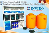 Paket Depot Air Minum RO Kapasitas 200 GPD (Setara 40 Galon perHari) RO Only (Hanya Memproduksi Air RO Saja)